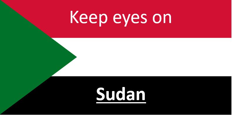 keep eyes on Sudan